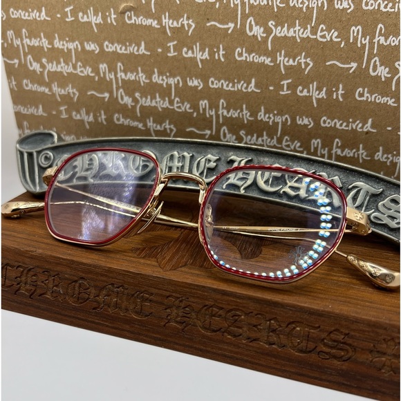 Chrome Hearts Bone Prone 1 Glasses - Picture 3 of 14